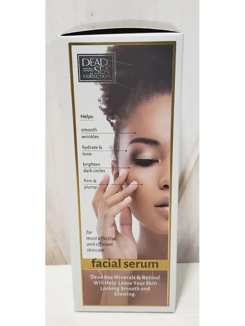 Dead Sea Collection Retinol Day Cream and Facial Serum  1.69 Fl Oz Set New!